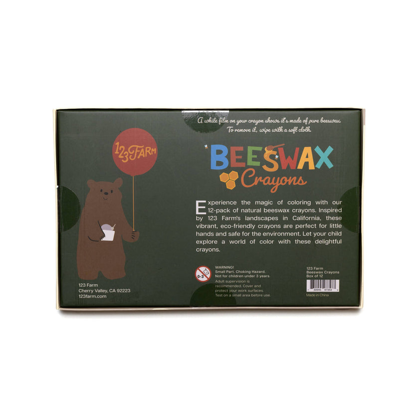 12 Beeswax Crayons