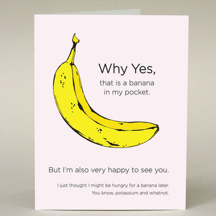 Banana In My Pocket Card