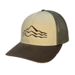 Simple Mountains Curved Bill Trucker Cap