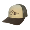 Simple Mountains Curved Bill Trucker Cap