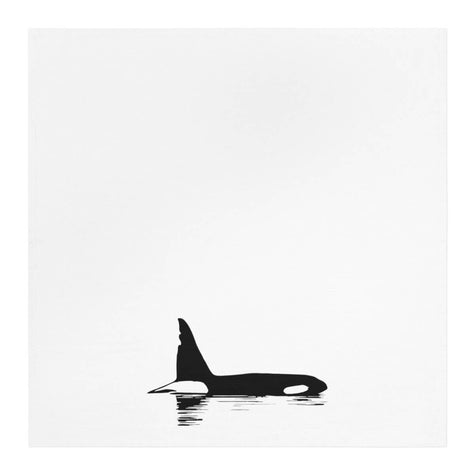 Chainsaw the Orca 100% Cotton Printed Kitchen Tea Towel