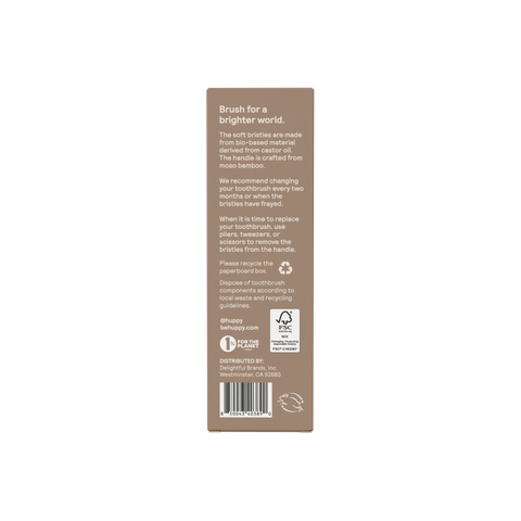 Bamboo Collapsible Travel Toothbrush