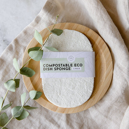 Compostable Dish Sponge 3-Pack