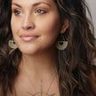 Solar Rays/Gold Vermeil Earrings