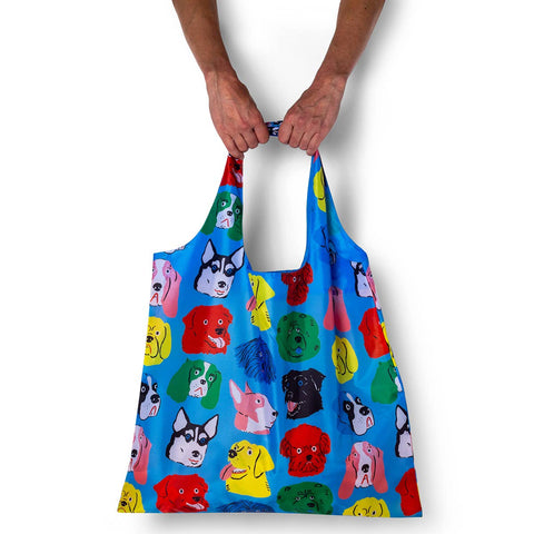 Dogs Art Reusable Tote Bag