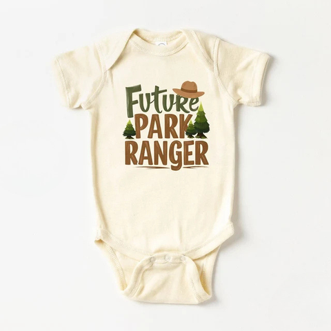 Future Park Ranger Baby Long-Sleeve Onesie