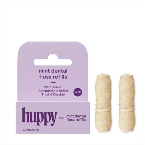 Vegan Floss Refills - Mint (2 Pack)