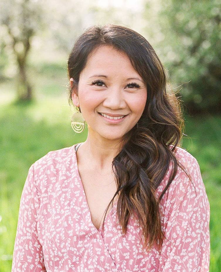 Brass Geo Arc Earrings