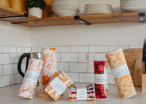 Reusable Paper Towels--Surprise Prints (Pack of 6)
