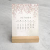 2025 Desk Calendar, Dried Field Flowers