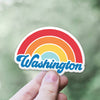 Washington Rainbow Sticker