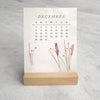 2025 Desk Calendar, Dried Field Flowers