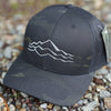 Simple Mountains Curved Bill Trucker Cap