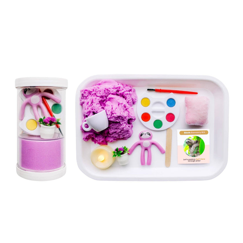 Children's Sloth Sensory Play Dough Kit