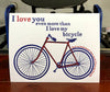 Bike Love Greeting Card