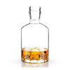 Pacific Northwest Mountain Themed Crystal Liquor Decanter