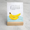 2025 Desk Calendar, Les Fruits