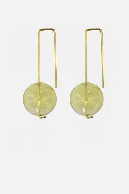 Air Bubbles Gold Earrings