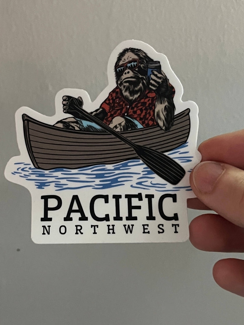 Sasquatch Sippin Sticker