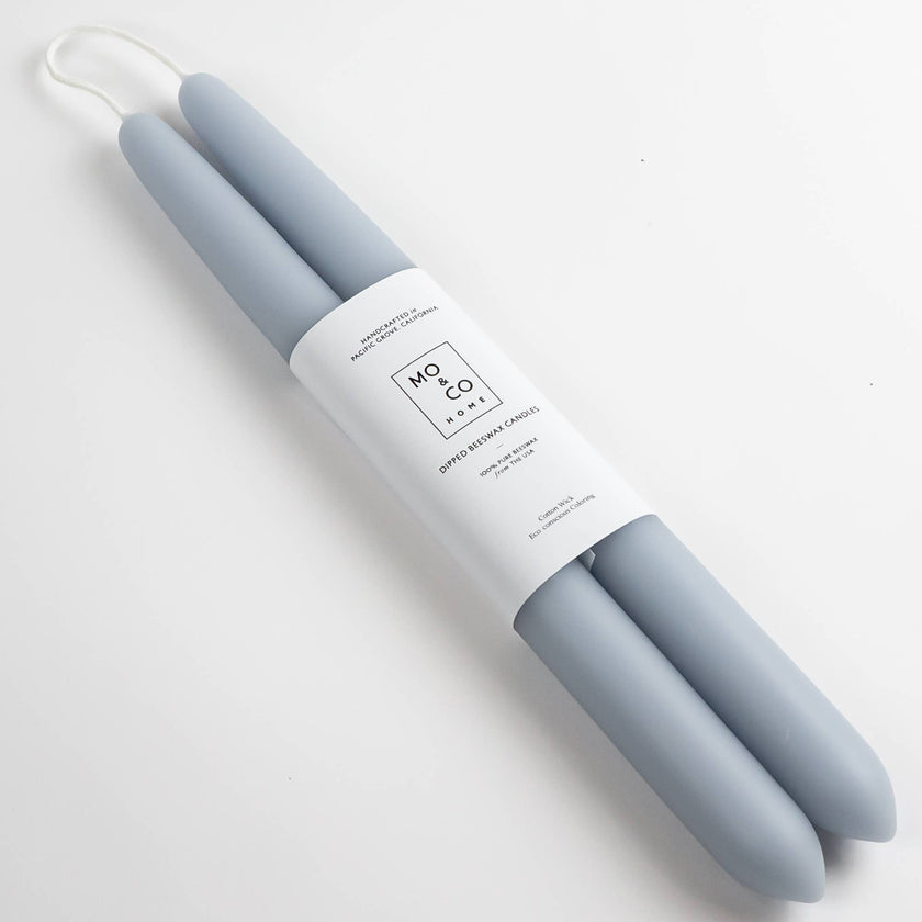 Bluebell Beeswax Dipped Candles 10