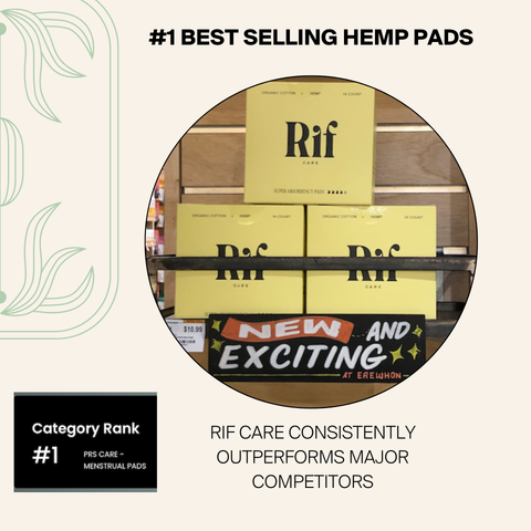 Super Organic Biodegradable Hemp Fiber Pads (12 ct)