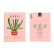 ZIG ZAG CACTUS - Birthday Card