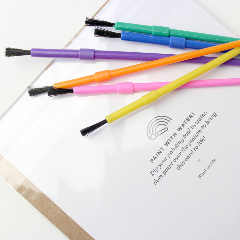 Paint With Water Mermaid Birthday Card