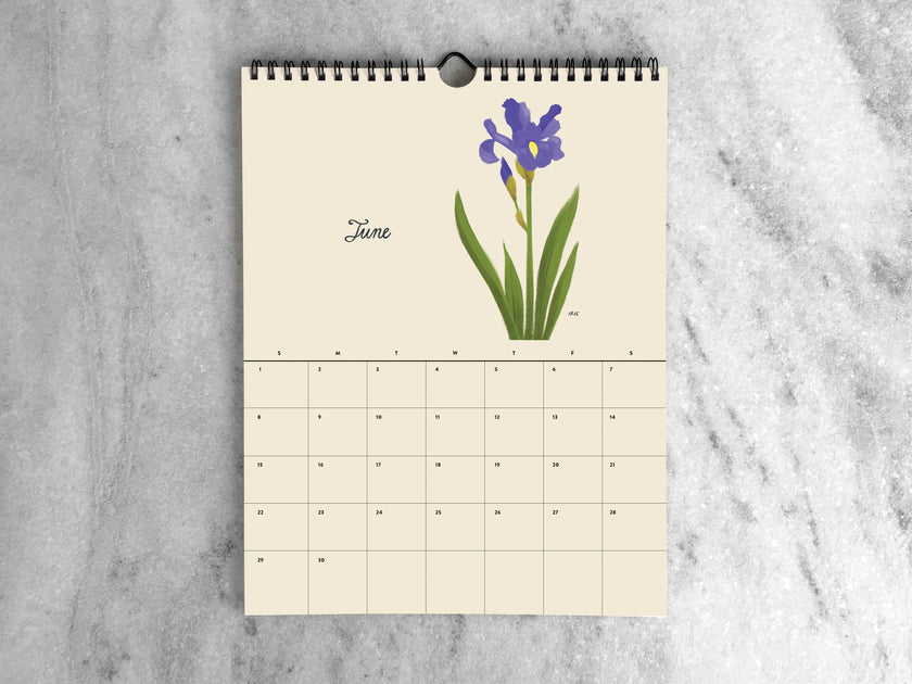 2025 Wall Calendar - Botanicals