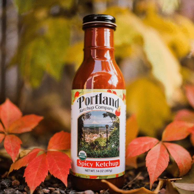 Portland Organic Spicy Ketchup 14oz
