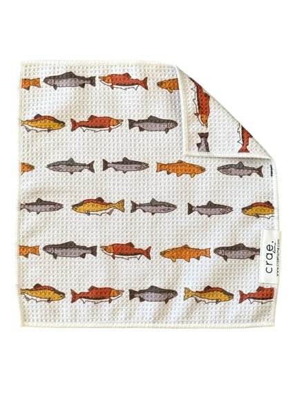 Fishy Fish: Double-Sided Washcloth