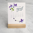 2025 Desk Calendar, Wildflower