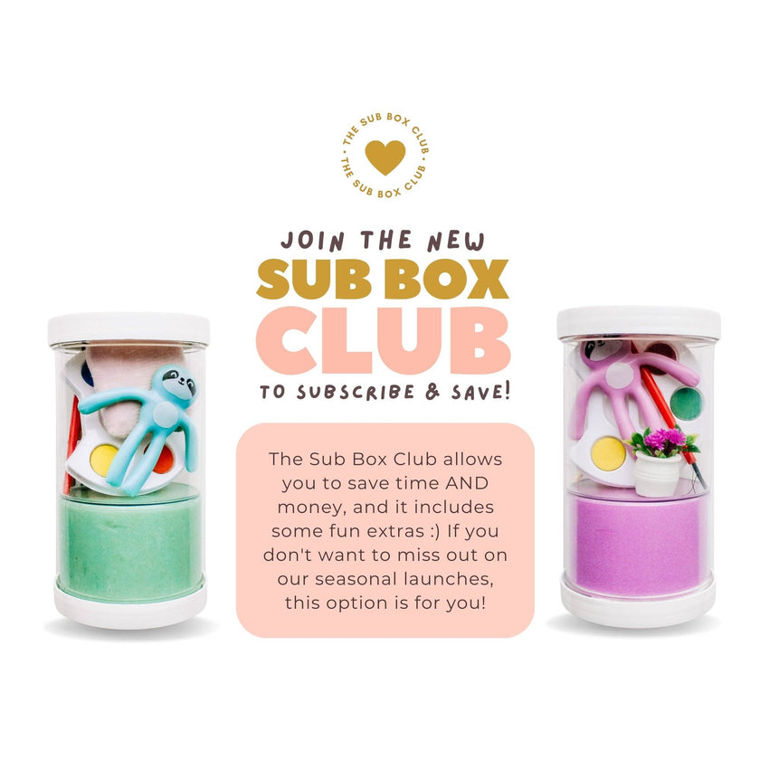 Children's Sloth Sensory Play Dough Kit