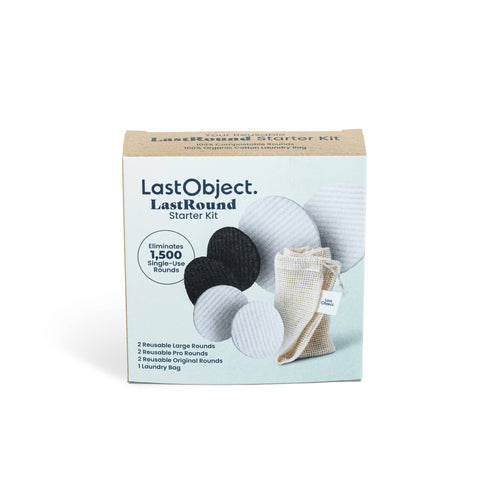 LastRound Reusable Cotton Rounds Starter Kit