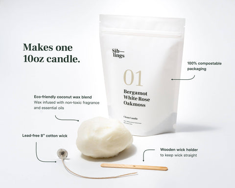 Scent No 01 - Clean Candle Refill - image 5