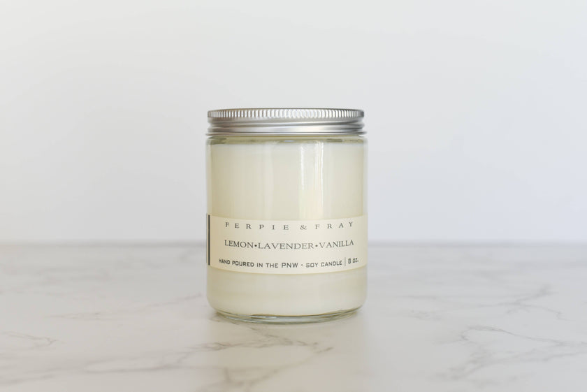 Lemon Lavender Vanilla Candle