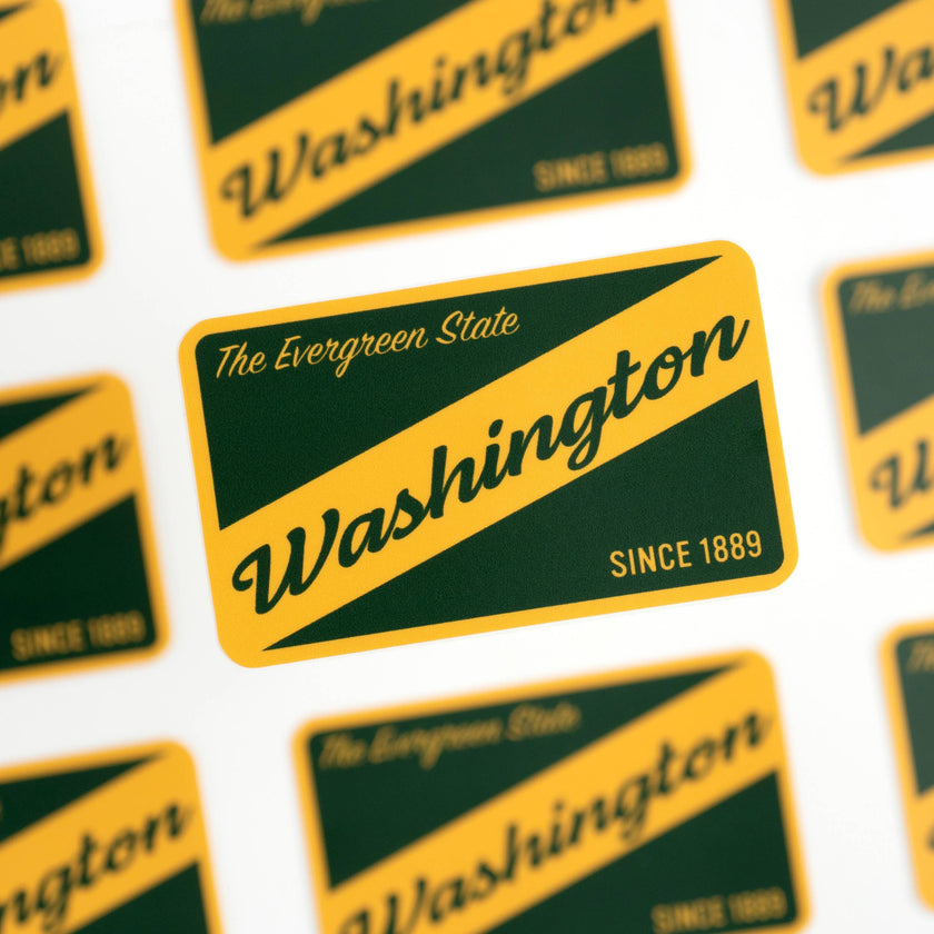 Washington Badge Sticker