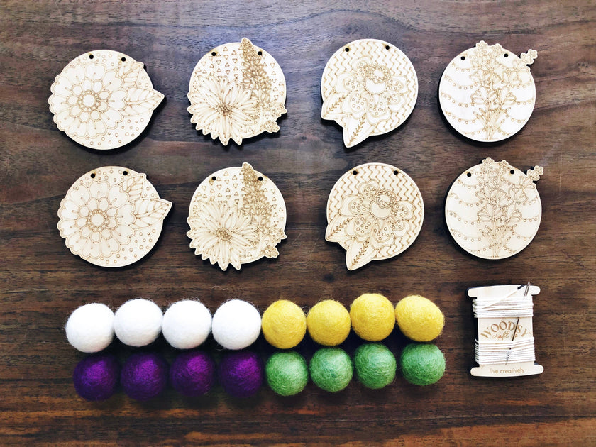 DIY Craft Kit - Flower Garland