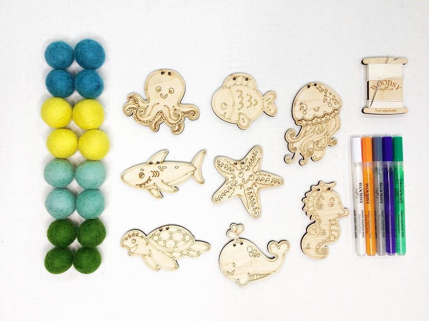 DIY Craft Kit - Under the Sea Garland