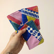 Quilted Needle Book- Fabric Needle Holder for Needles, Pins, Threads and More