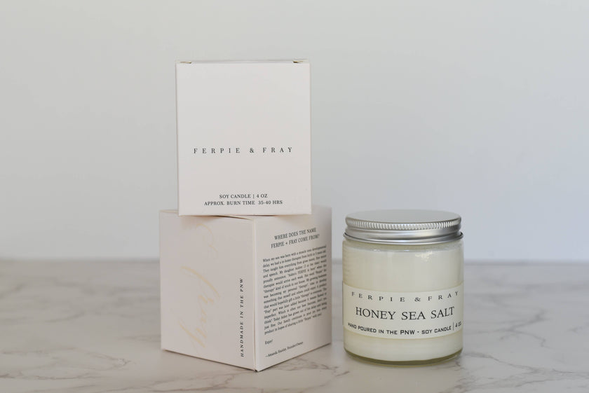 Honey Sea Salt Candle