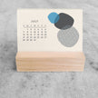 2025 Mini Desk Calendar, Abstract