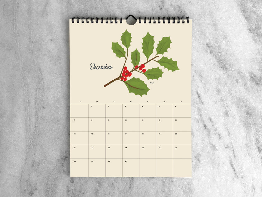 2025 Wall Calendar - Botanicals