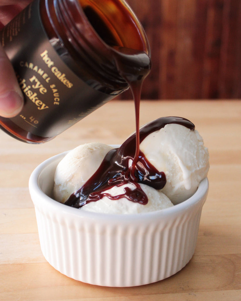 Rye Whiskey Caramel Sauce