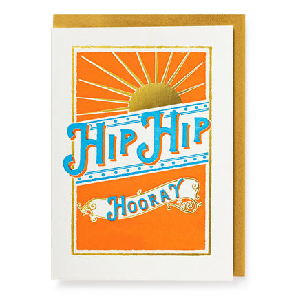 Hip Hip Hooray | Congratulations - Greeting Card