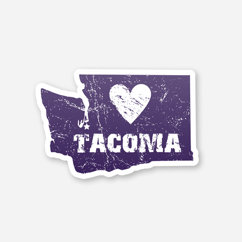Tacoma Washington State Sticker