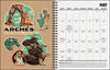 Paranormal Parks 12-Month 2026 Monthly/Weekly Planner Calendar by Sam  Larson