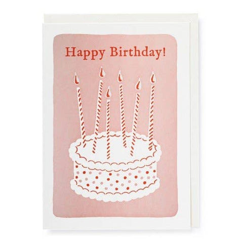 Birthday Cake Greeting Card