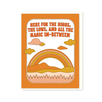 Here for You Greeting Card
