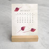 2025 Desk Calendar, Dried Field Flowers