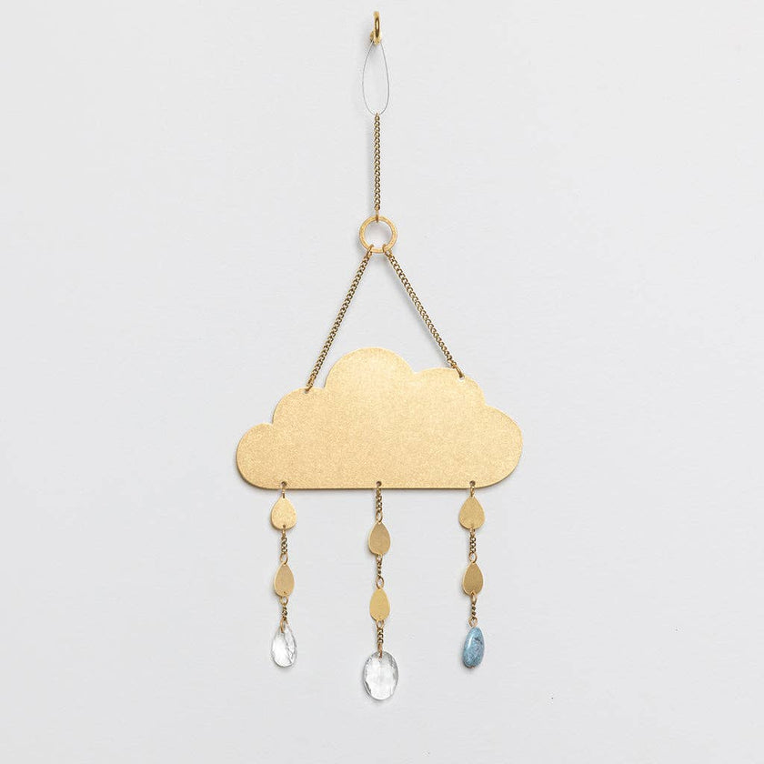 Cloud/Blue Howlite Suncatcher